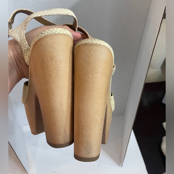 Sam Edelman python high wedges - Picture 10 of 10